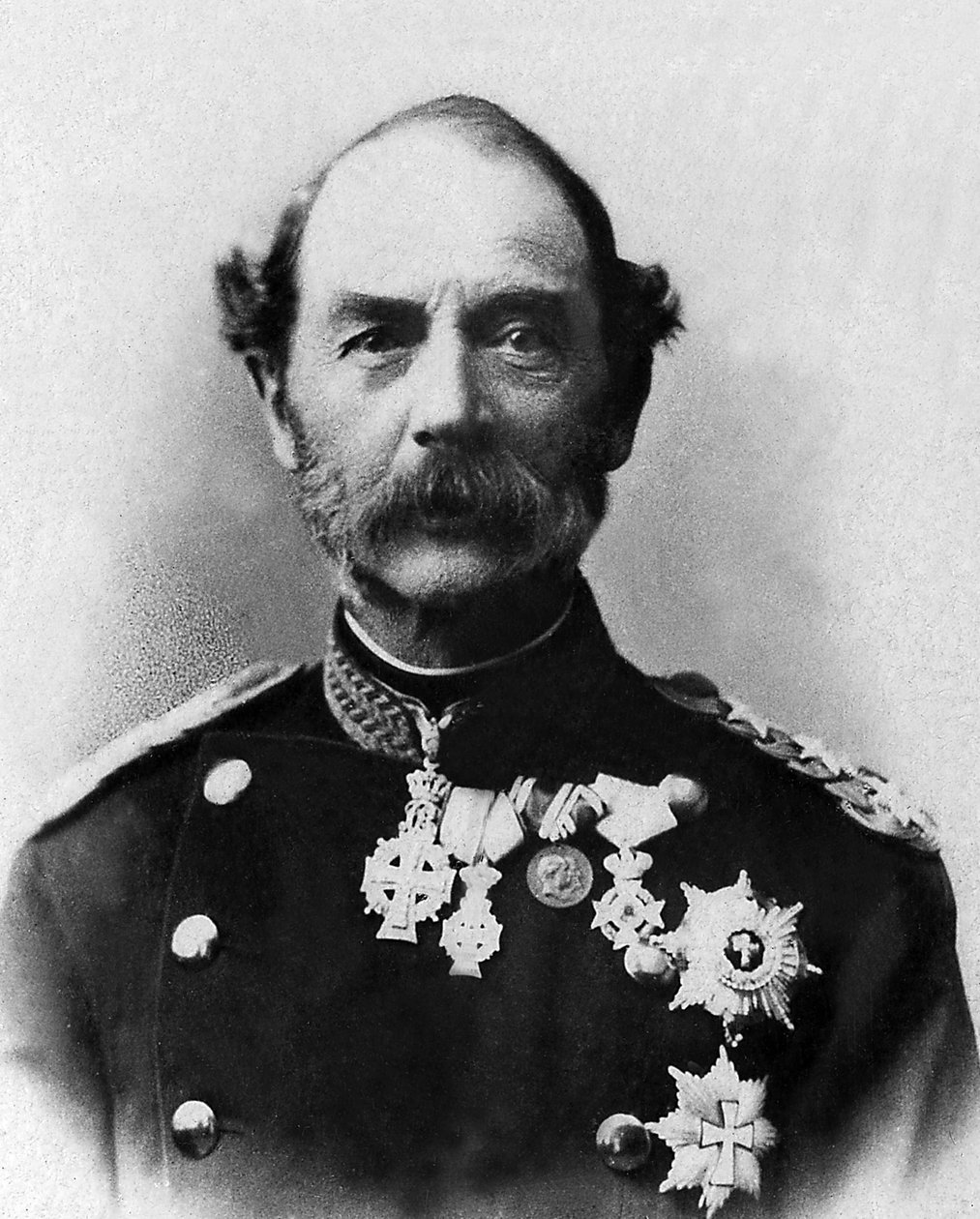 Portrait de Christian IX, roi de Danemark (1818-1906) - Unknown photographer