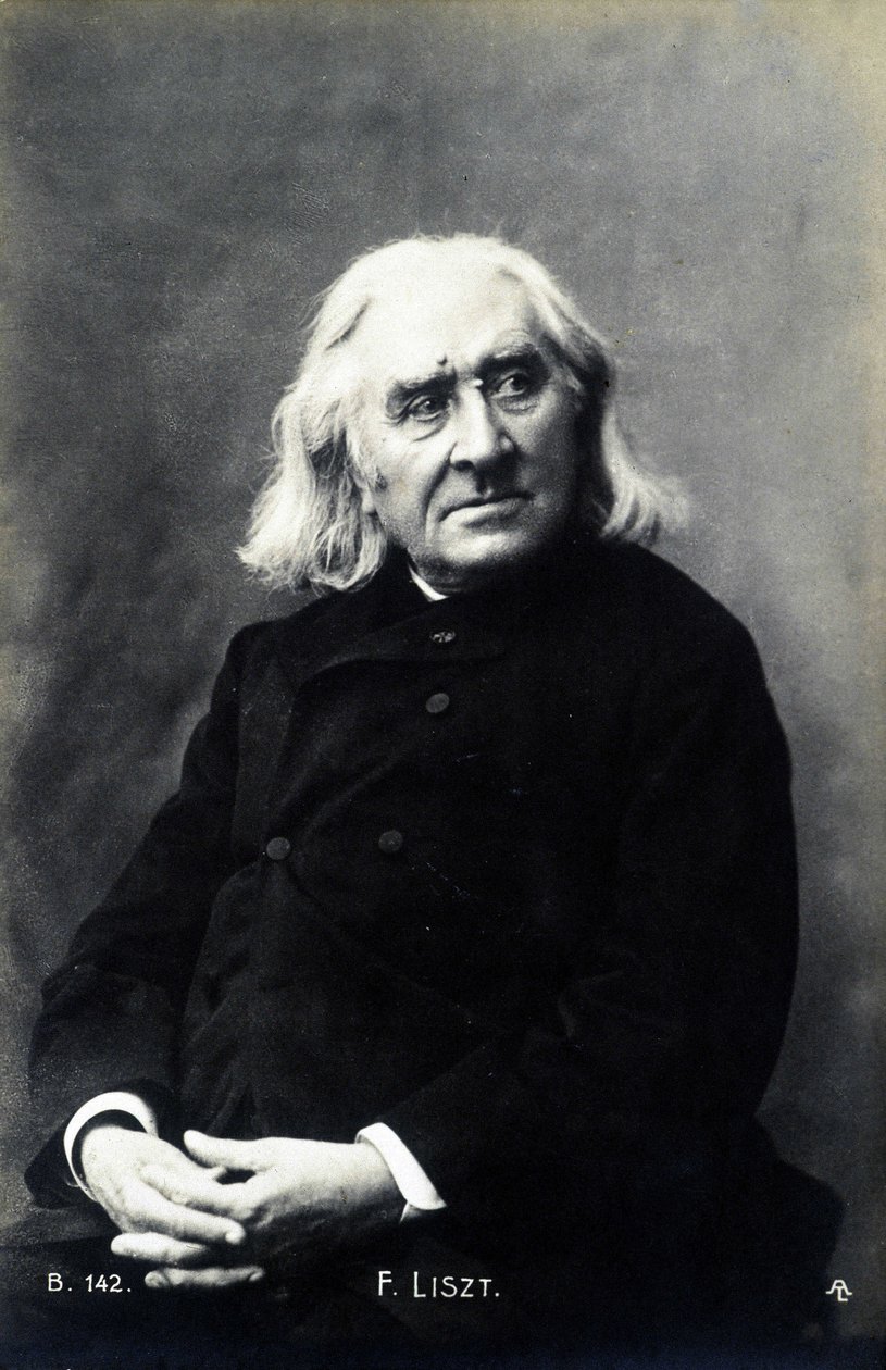 Portrait de Franz Liszt - Unknown photographer