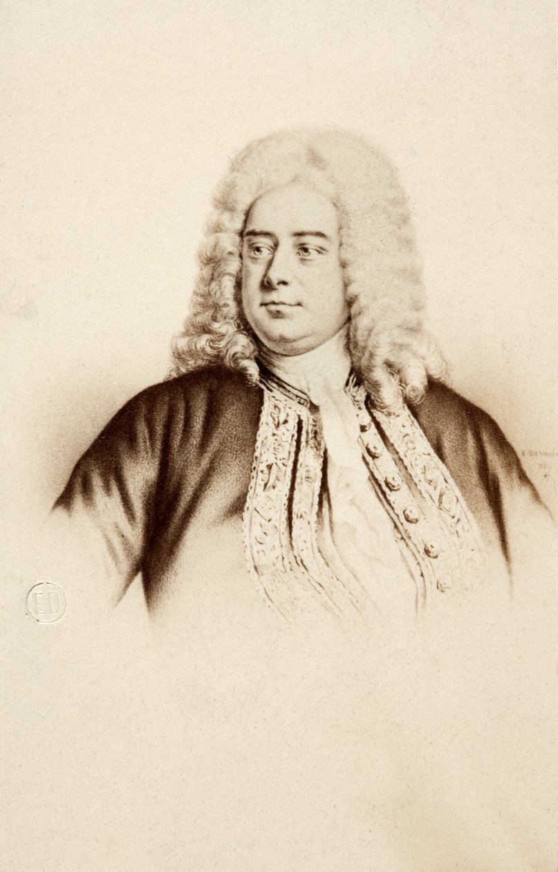 Portrait de George Frideric Handel - Unknown photographer