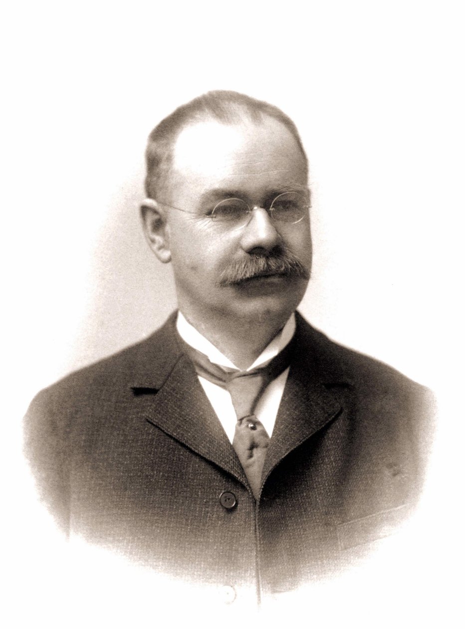 Portrait de Hermann Hollerith (1860-1929), statisticien américain - Unknown photographer