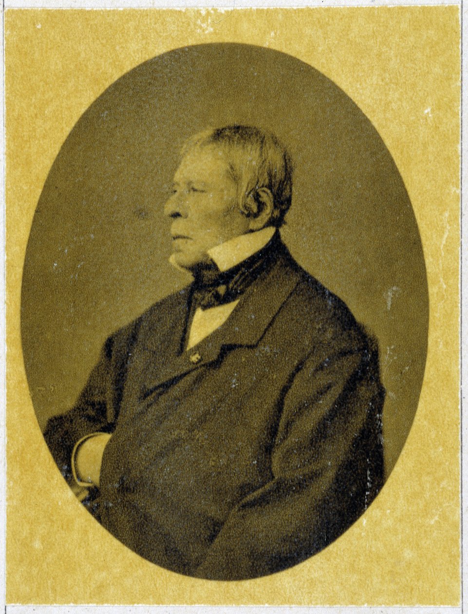 Portrait de Jean Auguste Dominique Ingres (1780 - 1867) en 1841. - Unknown photographer