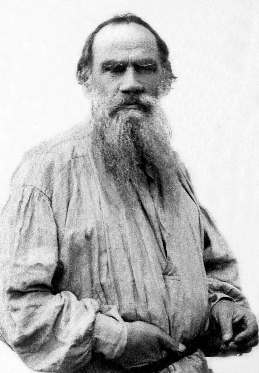 Portrait de Léon Tolstoï (1828-1910), écrivain russe. - Unknown photographer
