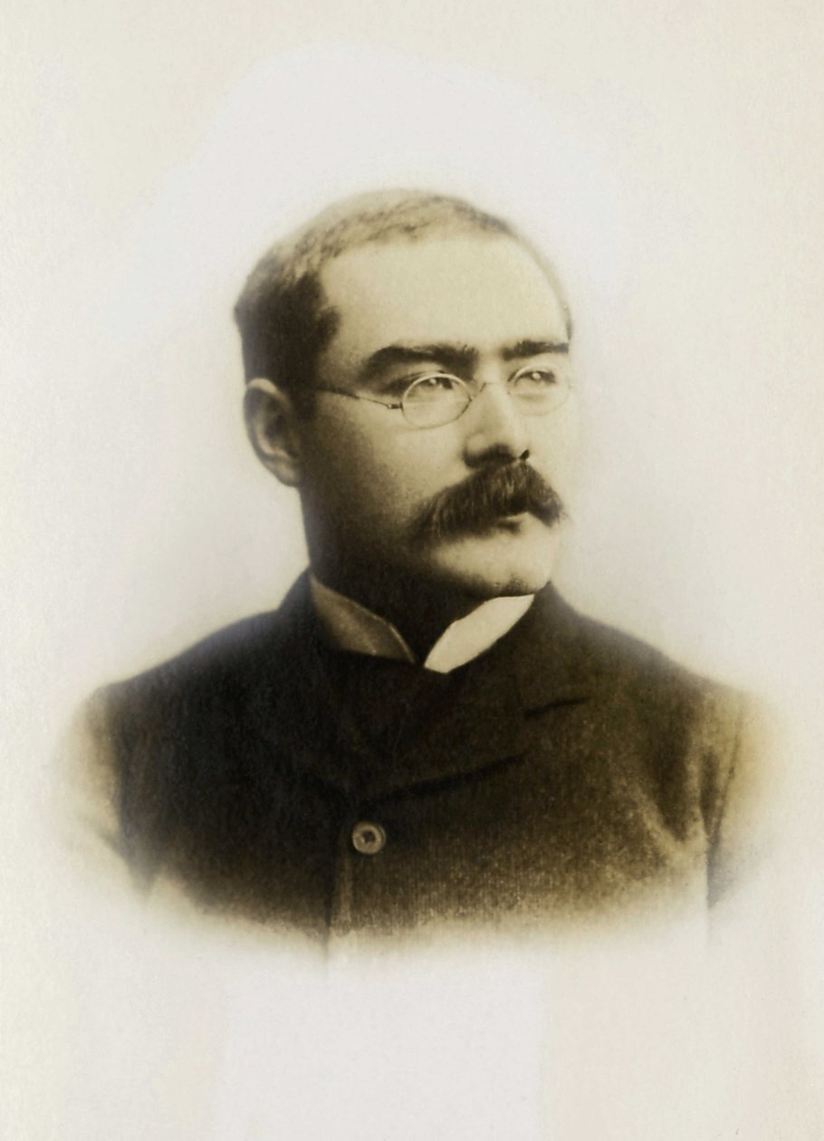 Portrait de Rudyard Kipling (1865-1936), écrivain anglais. - Unknown photographer