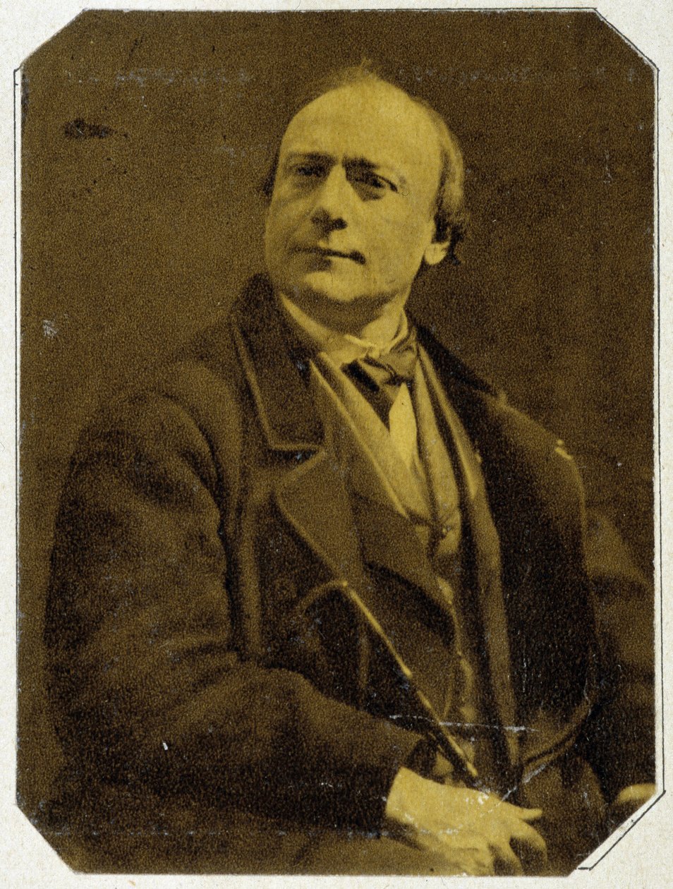 Portrait de Théodore de Banville en 1873, poète français (1823 - 1891) - Unknown photographer