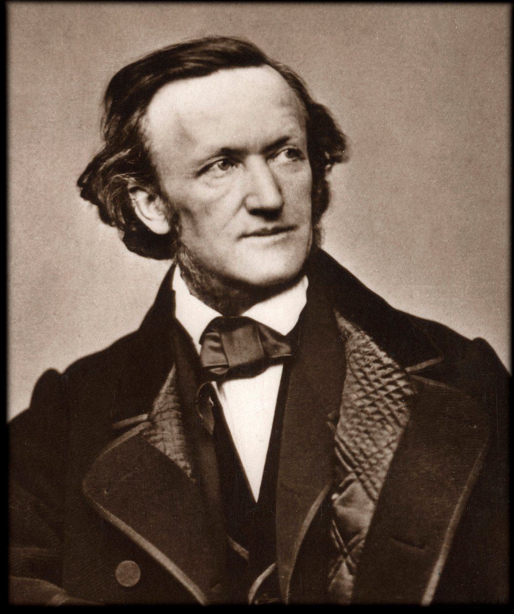 Portrait du compositeur Richard Wagner (1813-1883) - Portrait de Richard Wagner (1813-1883), compositeur allemand - Unknown photographer