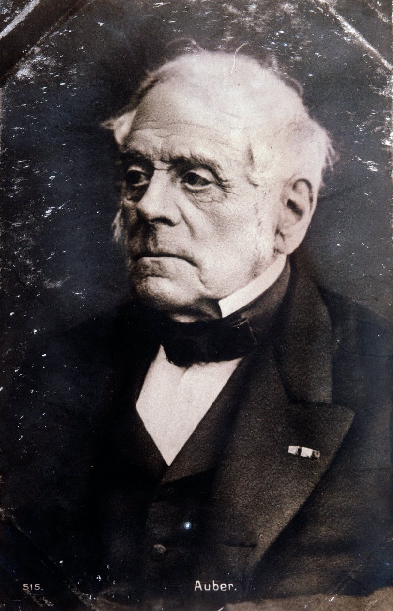 Portrait du compositeur anglais Daniel Francois Esprit Auber (1782-1871) - Unknown photographer