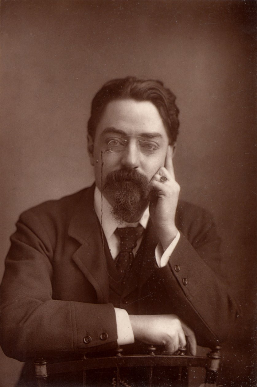 Sidney Webb, Baron Passfield (1859-1947) économiste politique et réformateur social anglais, vers 1890 - Unknown photographer