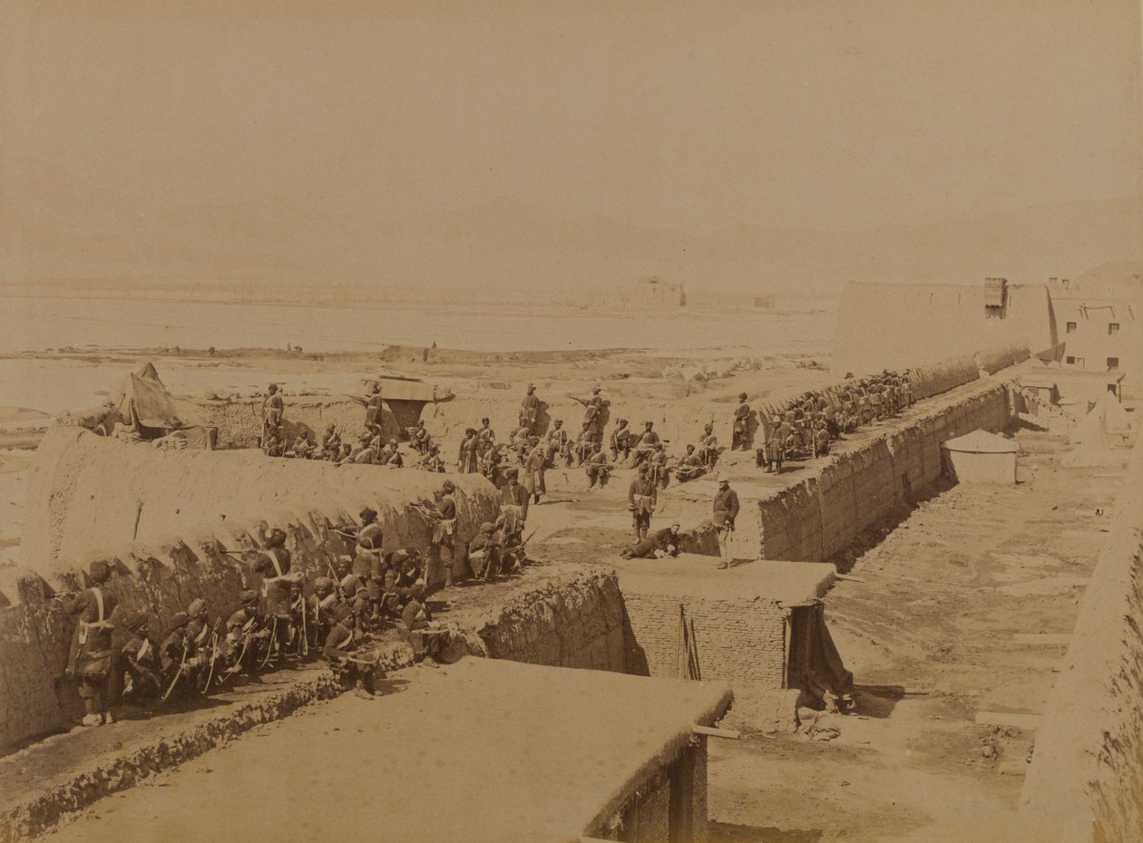 Point fort, Kaboul 1879 - Unknown photographer