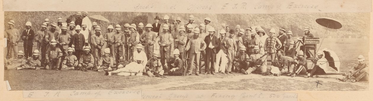 Les volontaires des fusiliers du chemin de fer de l