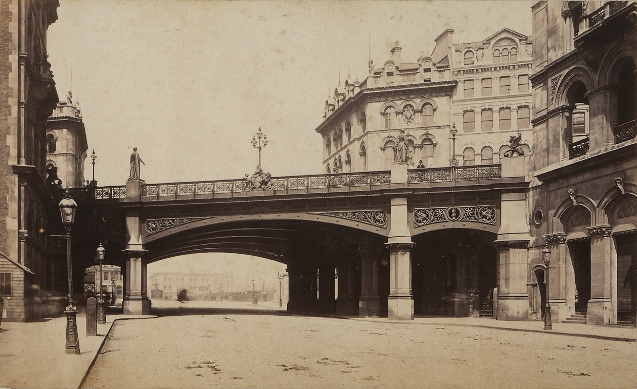 Le viaduc de Holborn, Londres - Unknown photographer