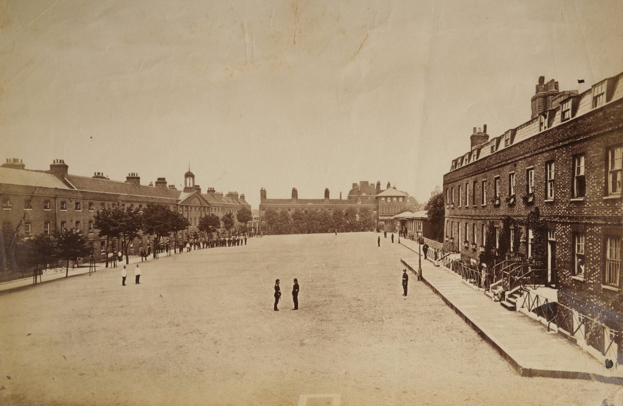 Les casernes royales de la marine à Chatham, Kent, Royaume-Uni, fin du 19e siècle - Unknown photographer