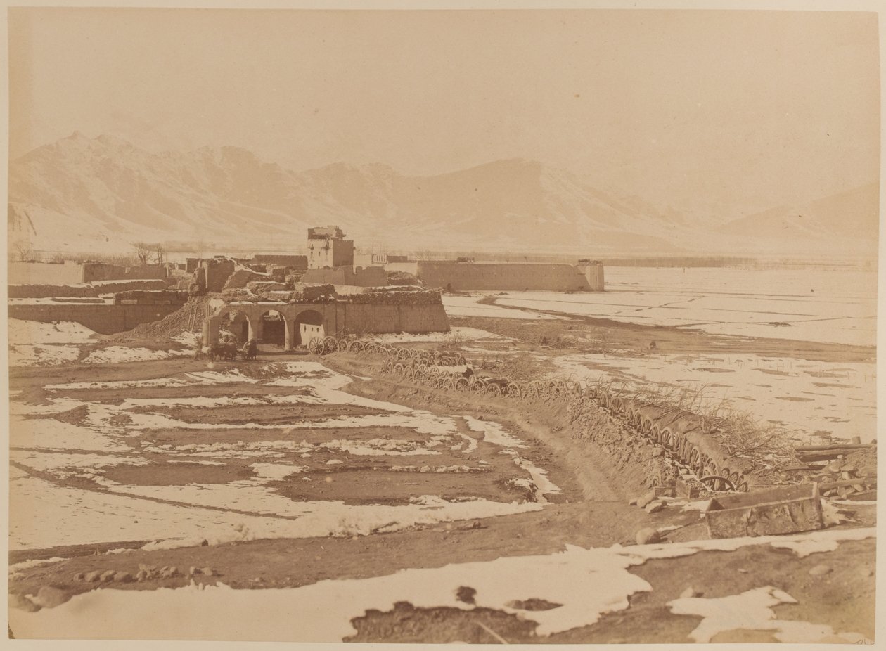Le cantonnement de Sherpur, vers 1879 - Unknown