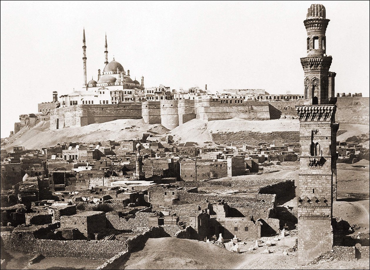 Vue du Caire, photographie vers 1870 - Unknown photographer