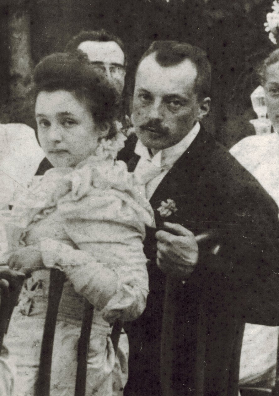 Vladimir Dmitrievich Nabokov (1870-1922) et Elena Ivanovna Rukavishnikova (1876-1939) - Unknown photographer