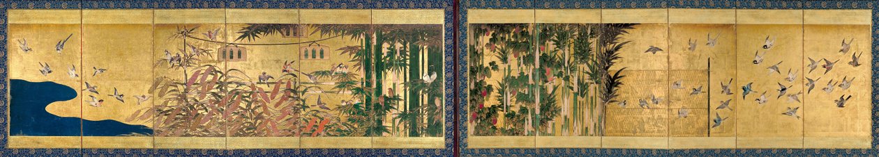 Millet et oiseaux - Unkoku School