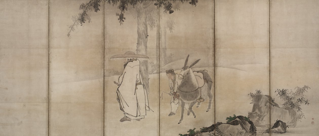 Su Shi So Shoku et Pan Lang Han Ro, début des années 1600 - Unkoku Tōgan