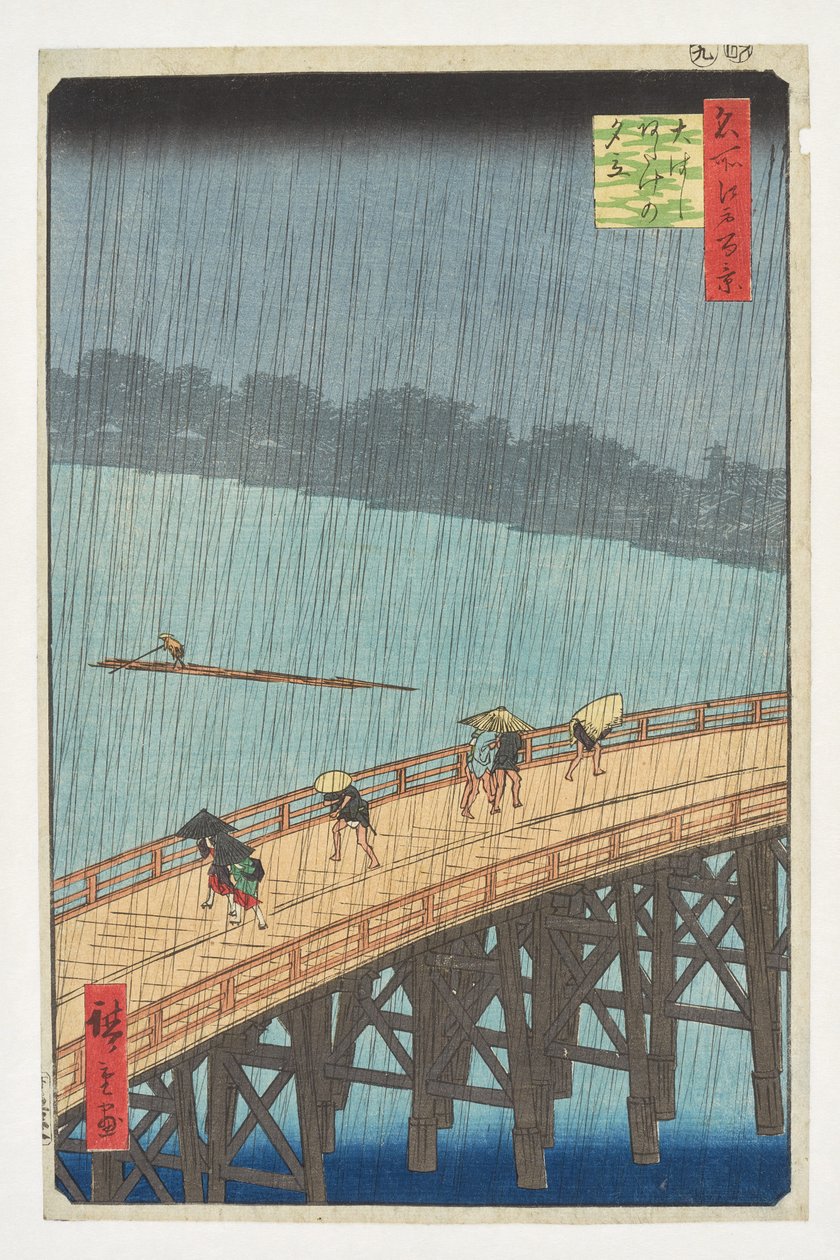 Averse du soir sur le Grand Pont d