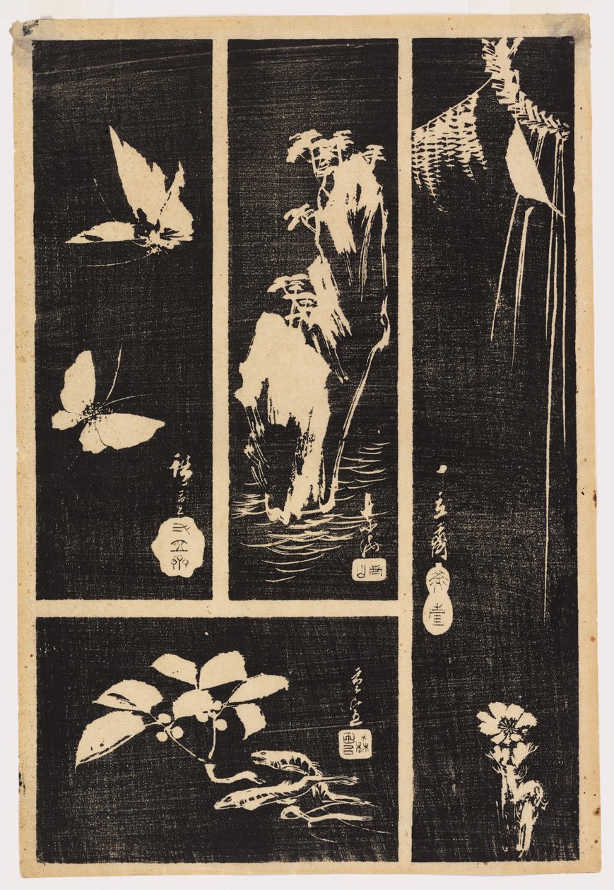 Feuille Harimaze - Utagawa Hiroshige