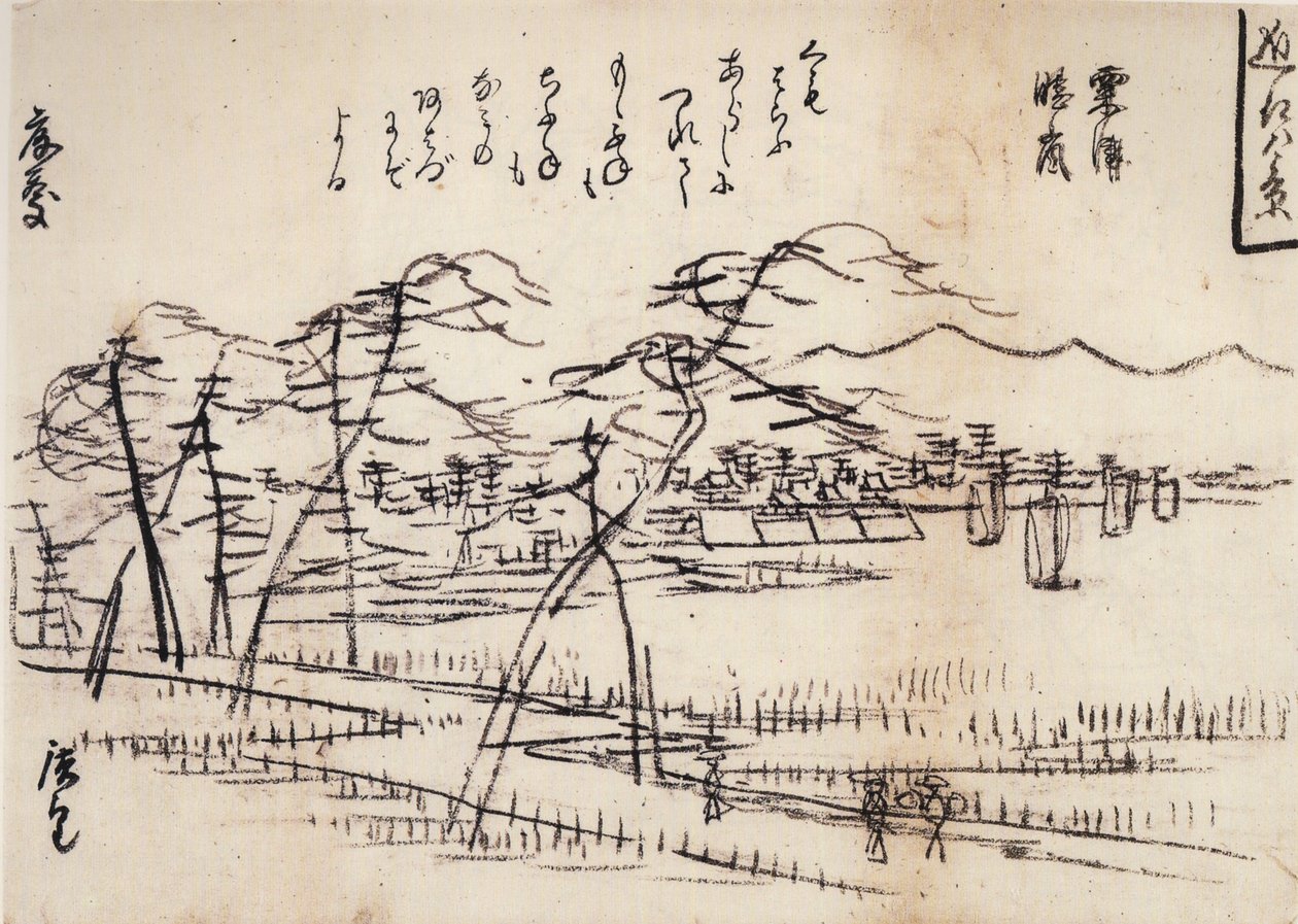 Hiroshige, Vue d
