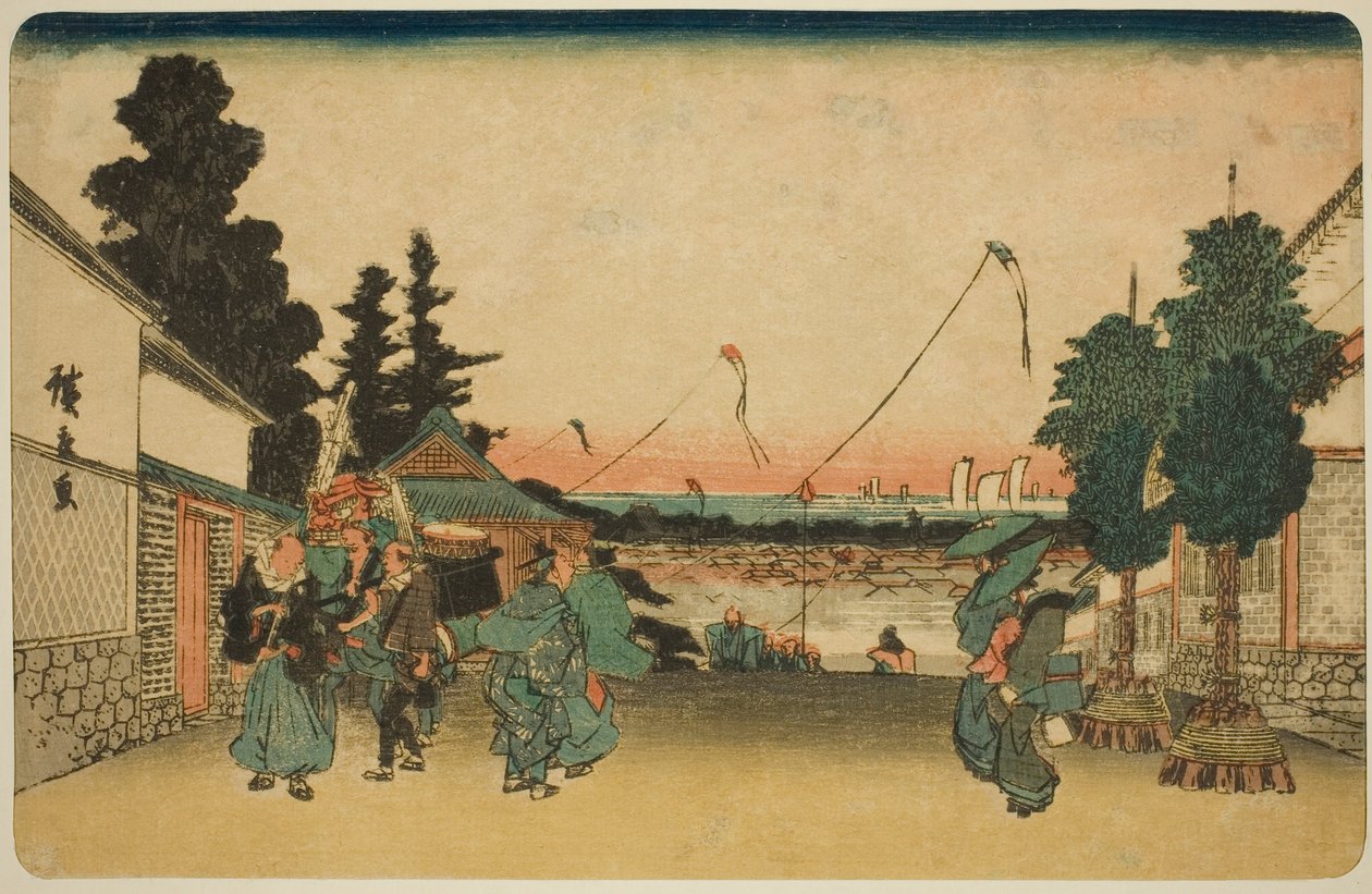 Kasumigaseki, de la série "Lieux célèbres d