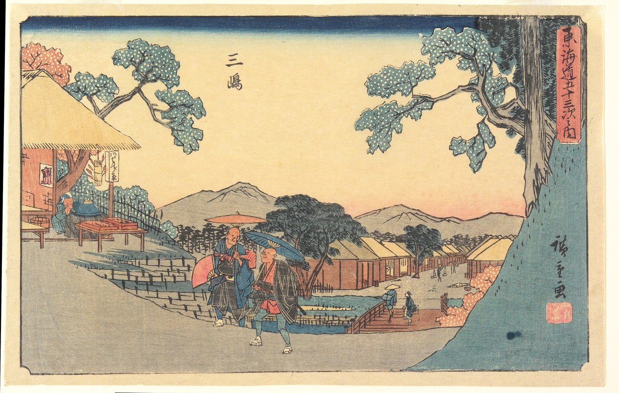 Mishima - Utagawa Hiroshige