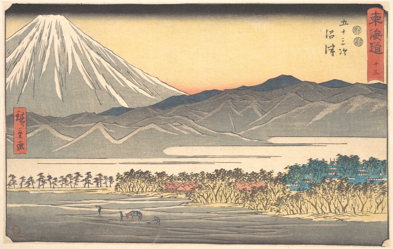 Numazu - Utagawa Hiroshige