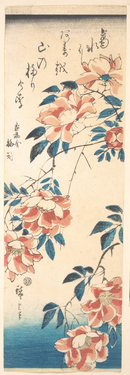 Rose - Utagawa Hiroshige