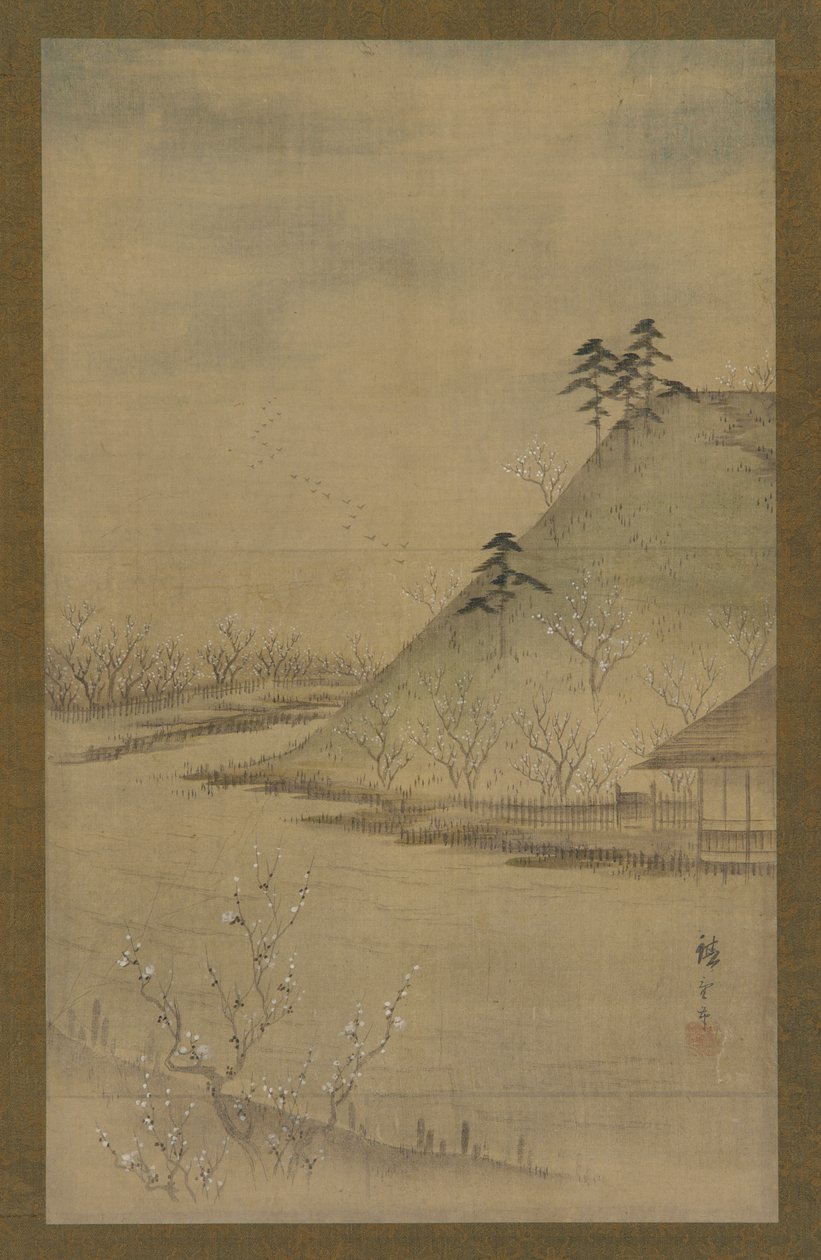 Paysage printanier - Utagawa Hiroshige II