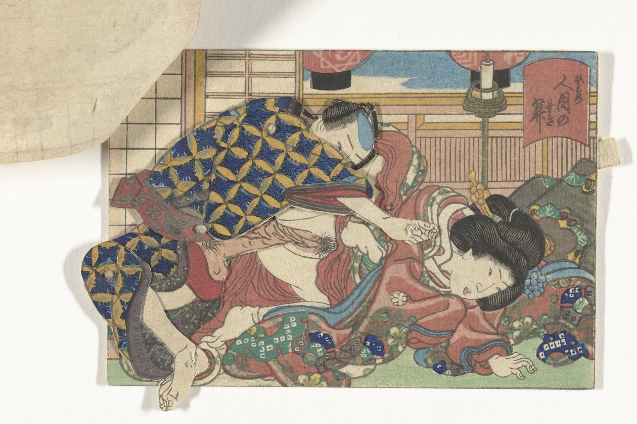 Estampe érotique mobile - Utagawa Kunisada (I)