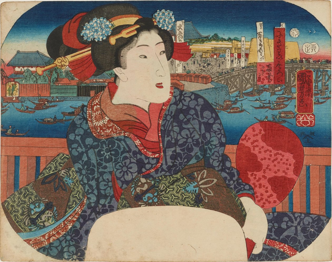 Des lieux passionnants - Utagawa Kuniyoshi