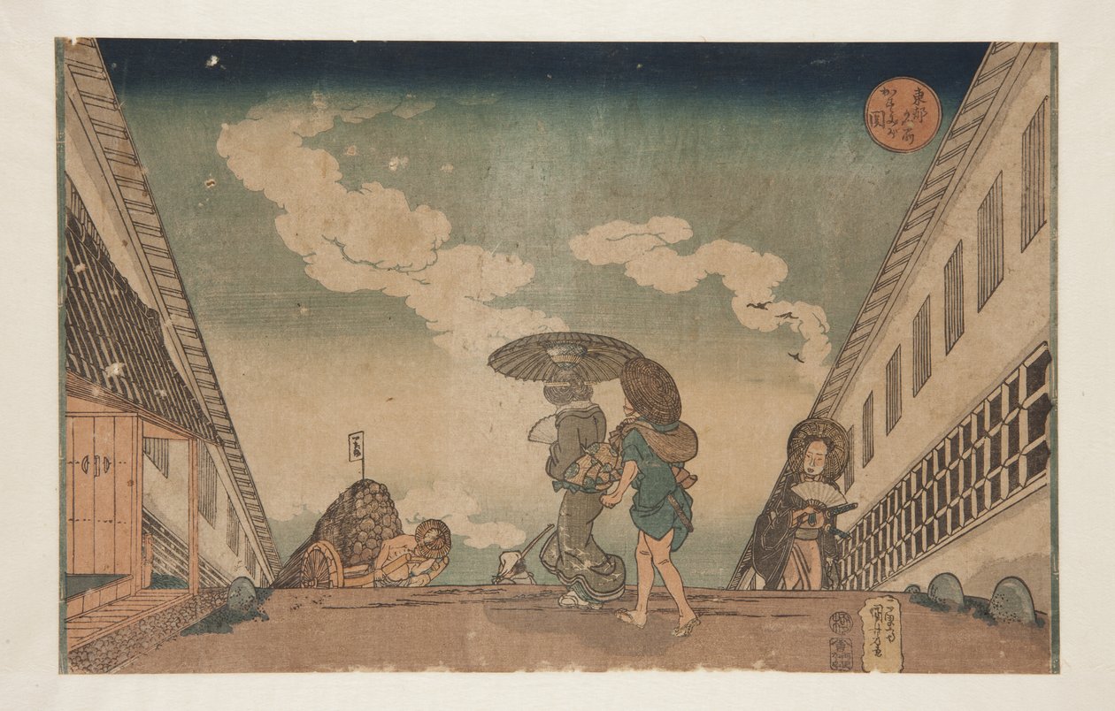 Kasumigaseki - Utagawa Kuniyoshi