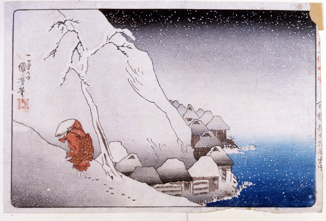 Vie de Nichiren - Utagawa Kuniyoshi