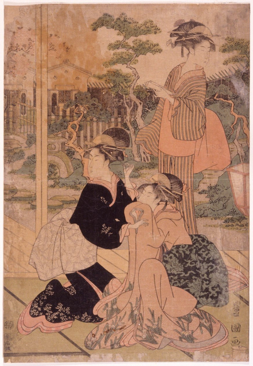 Trois beautés - Utagawa Toyokuni