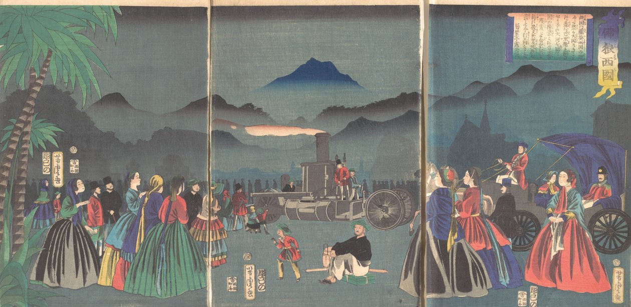 France furansukoku - Utagawa Yoshitora
