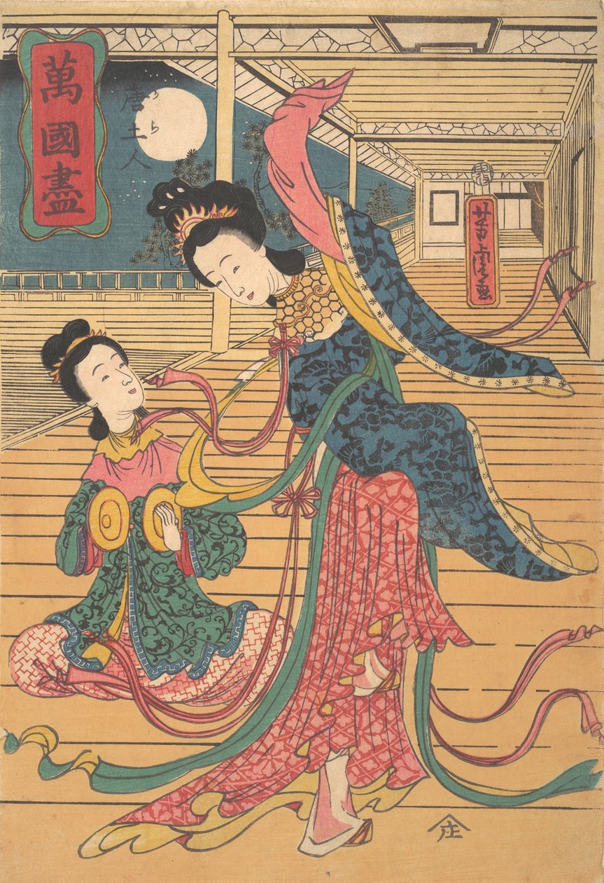 Deux femmes chinoises - Utagawa Yoshitora