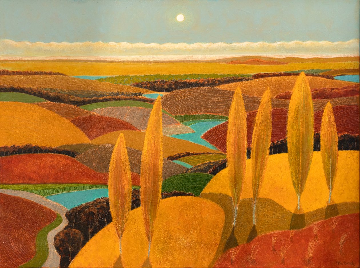 Colline de peupliers dans les dunes, 2023 - Vadym Vaskovsky