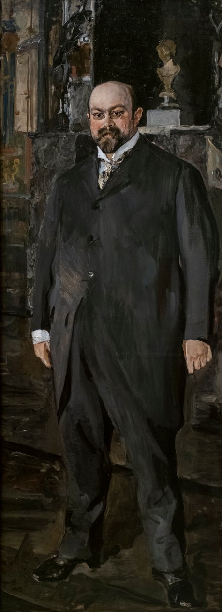 Portrait de Mikhaïl Abramovich Morozov - Valentin Aleksandrovich Serov