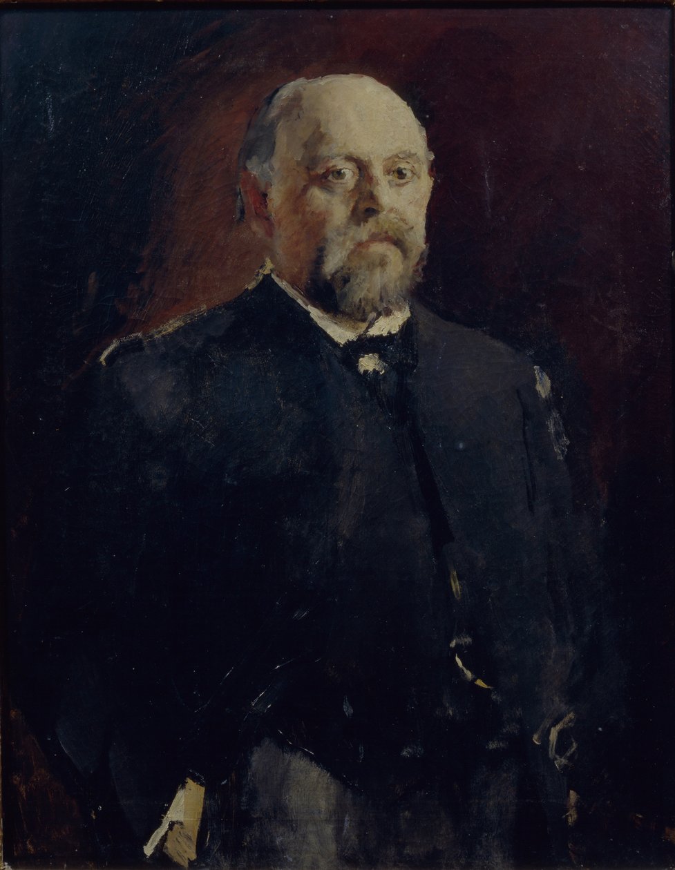 Portrait de Savva Mamontov 1841-1918, 1890 - Valentin Aleksandrovich Serov