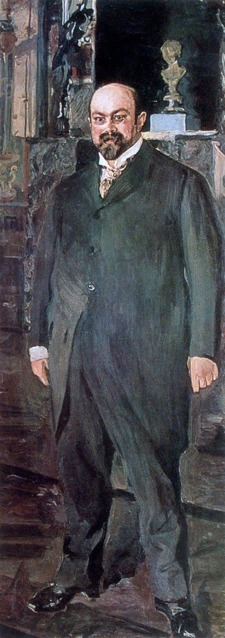 Portrait de Mikhaïl Abramovitch Morozov - Valentin Serov