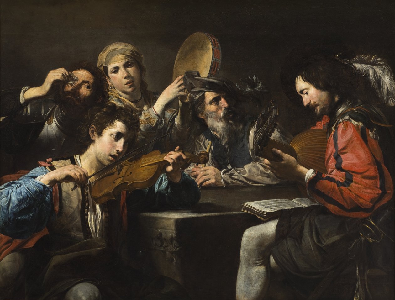 Une fête musicale - Valentin de Boulogne