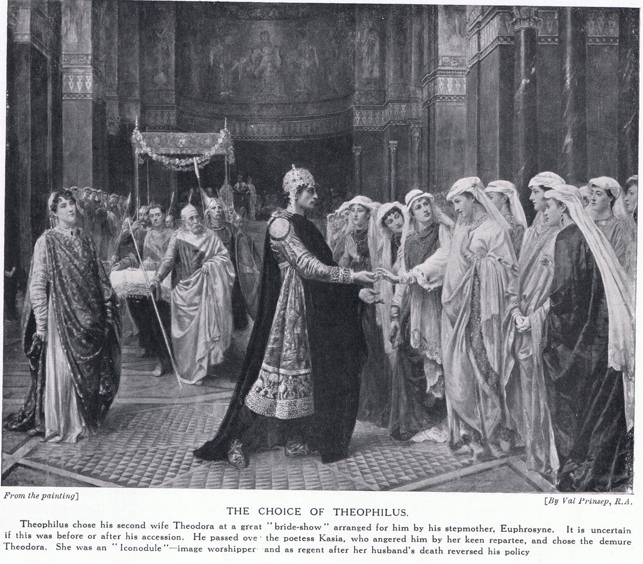 Le choix de Théophilius - Valentine Cameron Prinsep