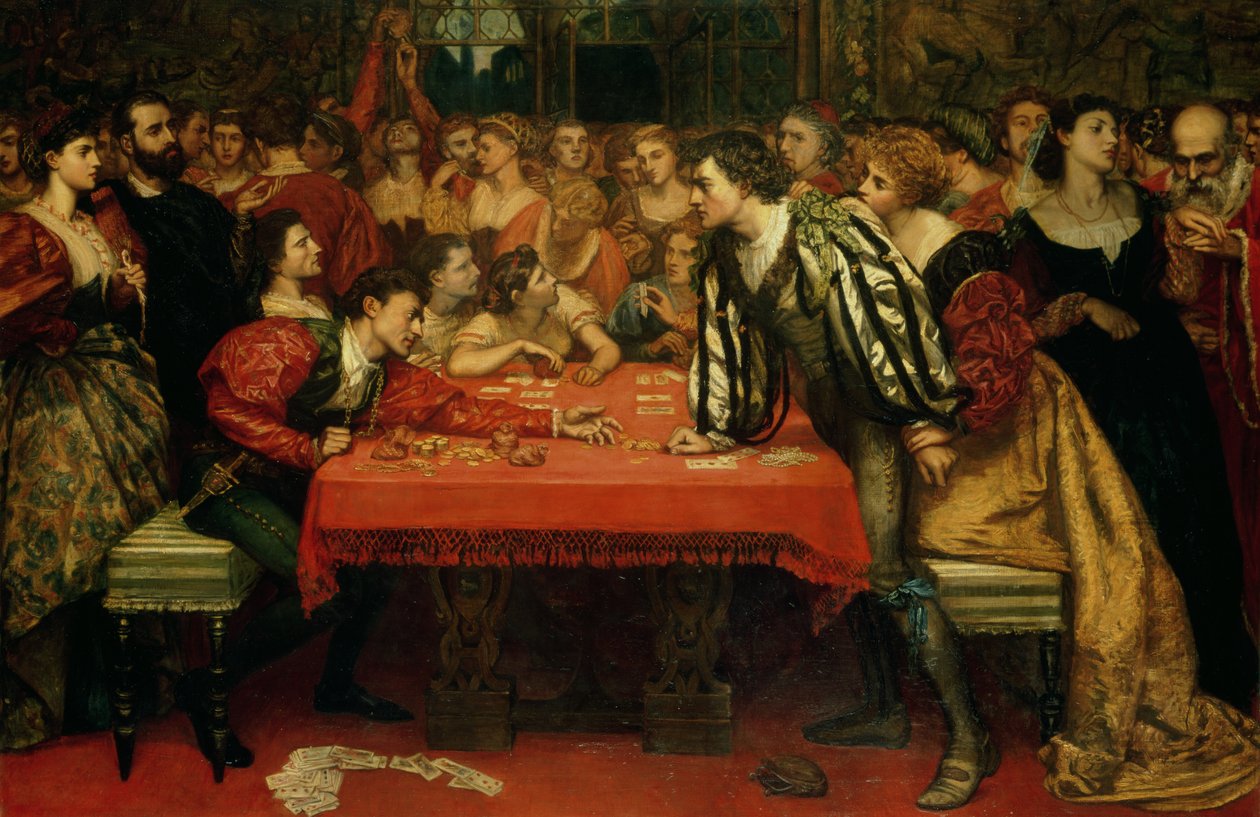 Une maison de jeu vénitienne au XVIe siècle - Valentine Cameron Prinsep