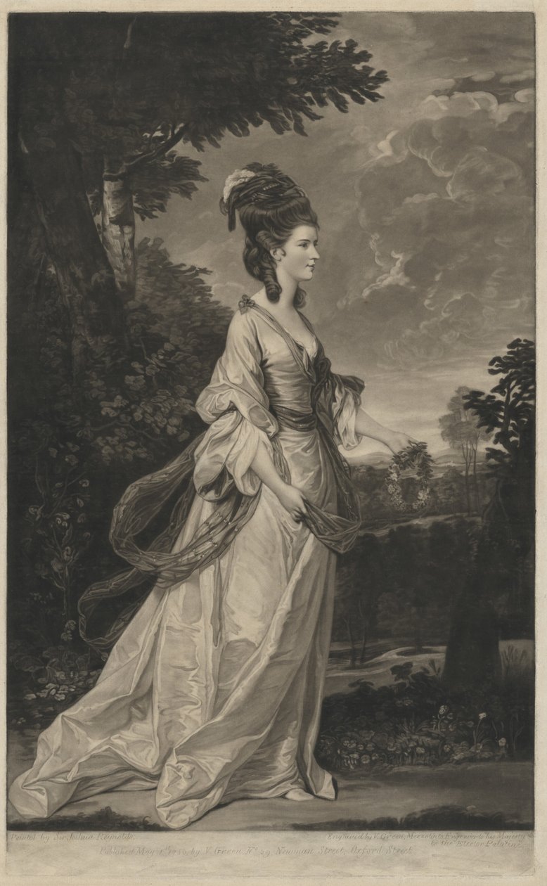Jane Fleming, comtesse de Harrington, 1780 - Valentine Green