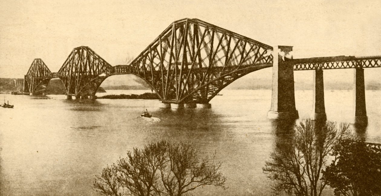 Le pont de Forth, 1930 - Valentine and Sons Ltd