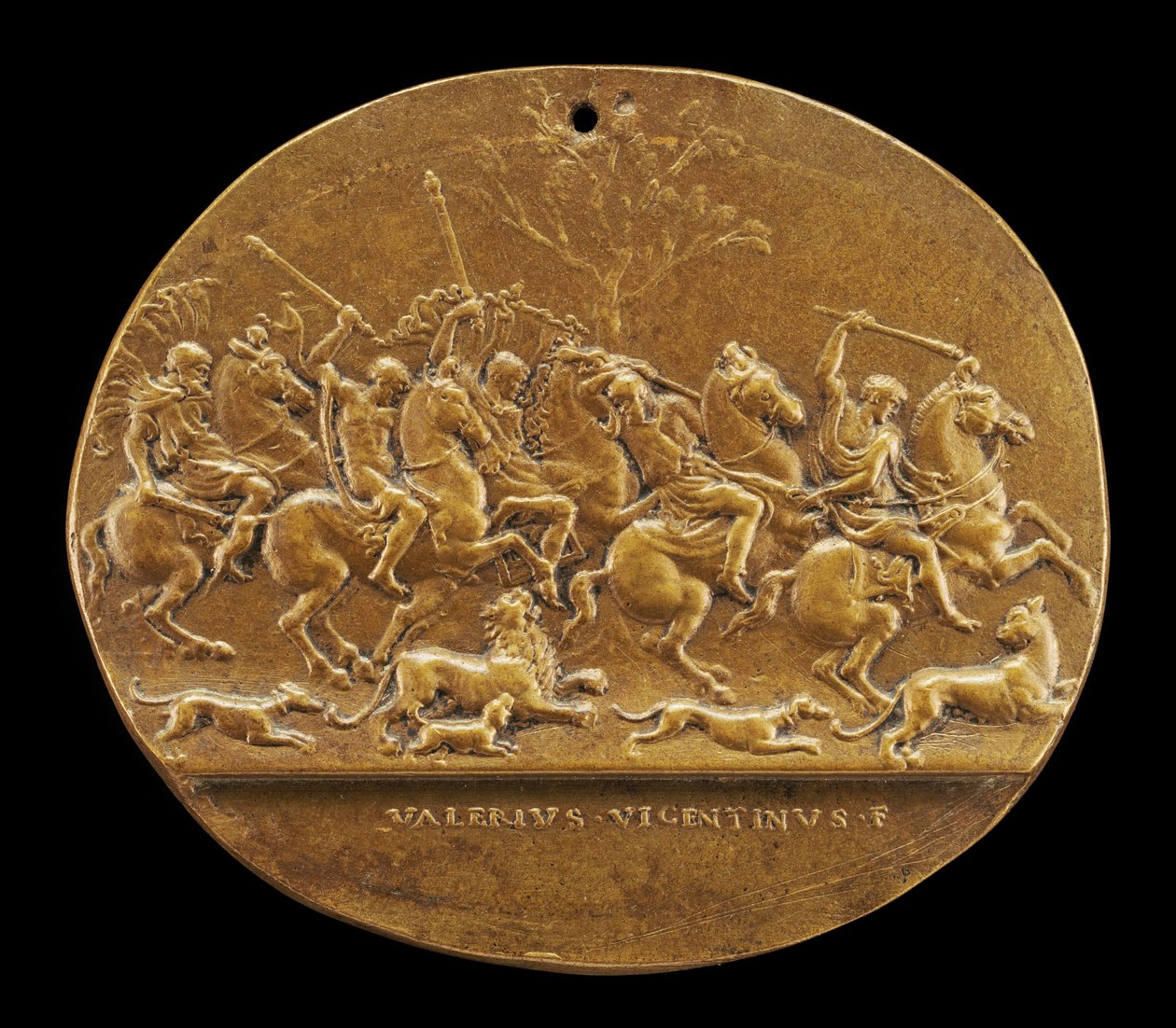 Une chasse au lion - Valerio Belli