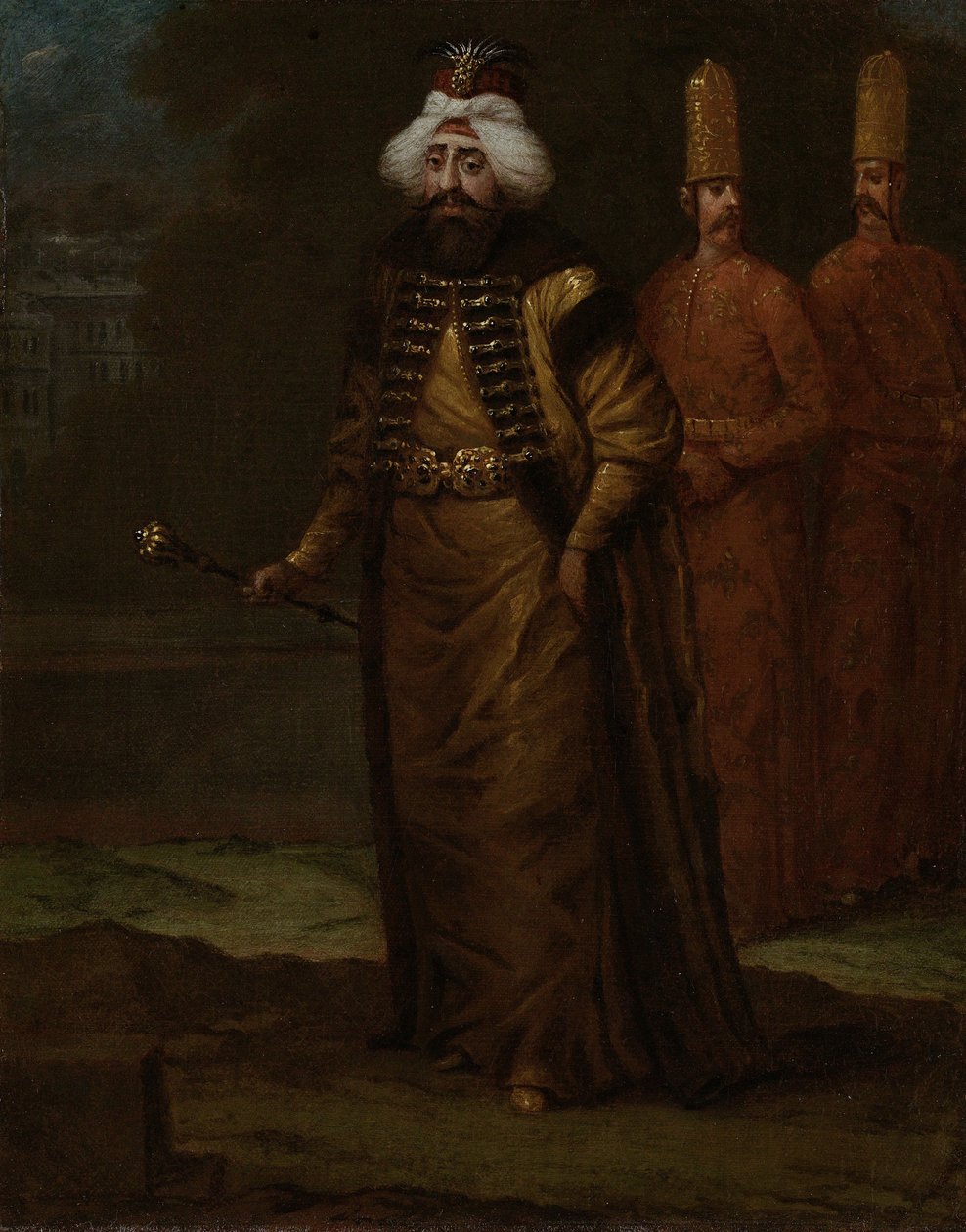 Sultan Ahmed III 1673-1736, vers 1729 - Vanmour