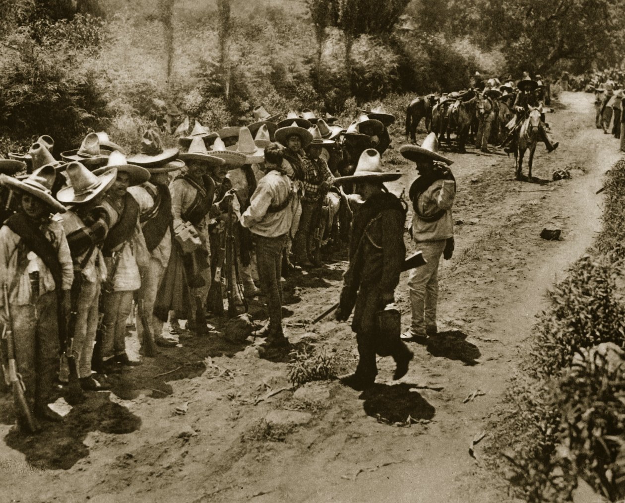 Zapatistes, vers 1914 - Vargas