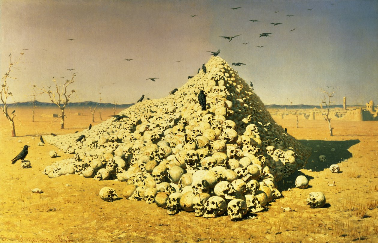 Allégorie de la guerre de 1871, 1871 - Vasili Vasilievich Vereshchagin