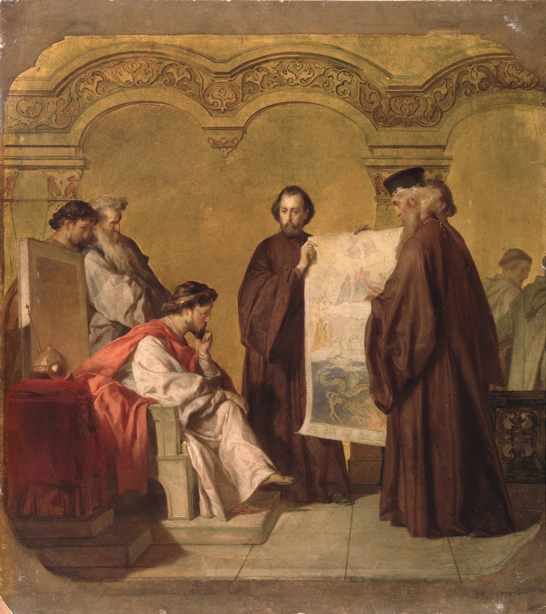 Le grand-duc Vladimir recevant les ambassadeurs - Vasili Petrovich Vereshchagin