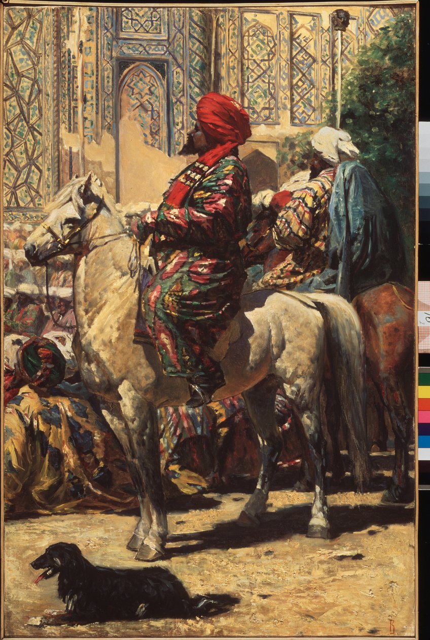 Un cavalier à Samarcande - Vasili Vasilievich Vereshchagin